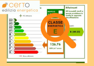 nuova classe energetica APE