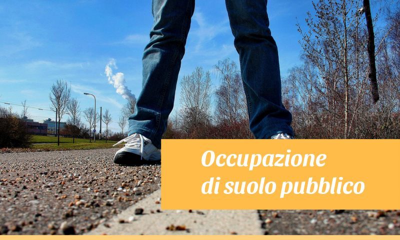 occupazione di suolo pubblico