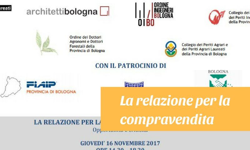 la relazione per la compravendita
