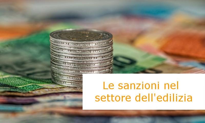 le sanzioni nell'edilizia