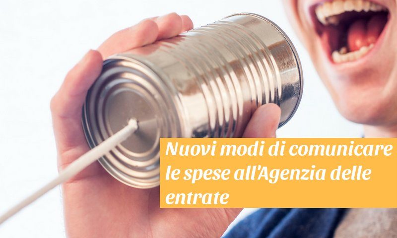 nuovi modi per comunicare le spese per la riqualificazione energetica