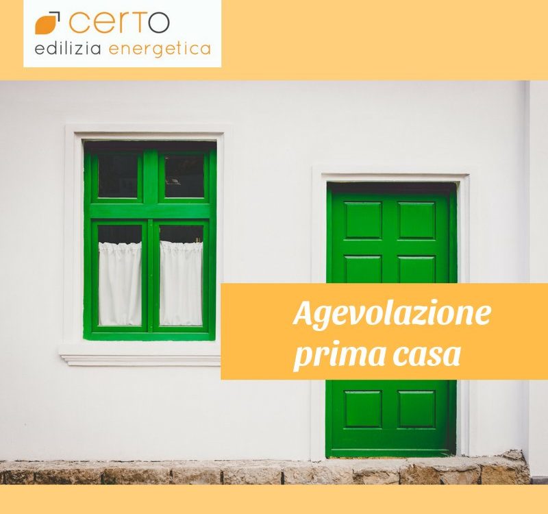 agevolazione prima casa