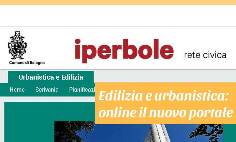 nuovo portale edilizia e urbanistica