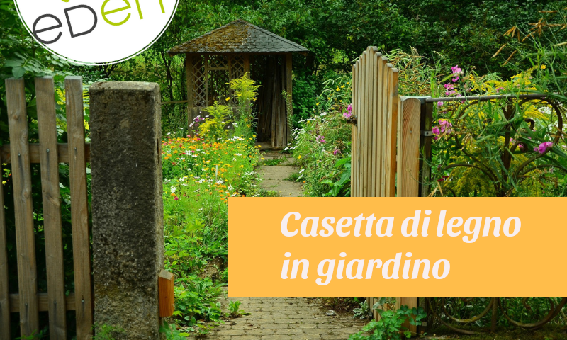 casetta in legno per giardino