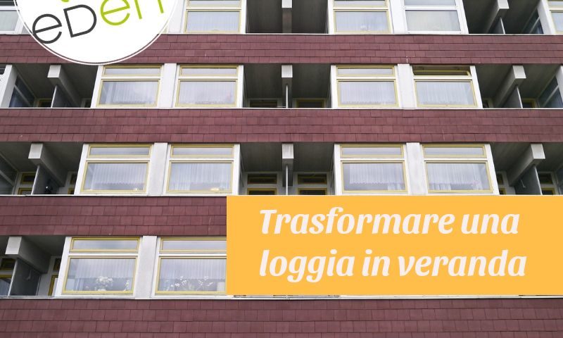 trasformare una loggia in veranda