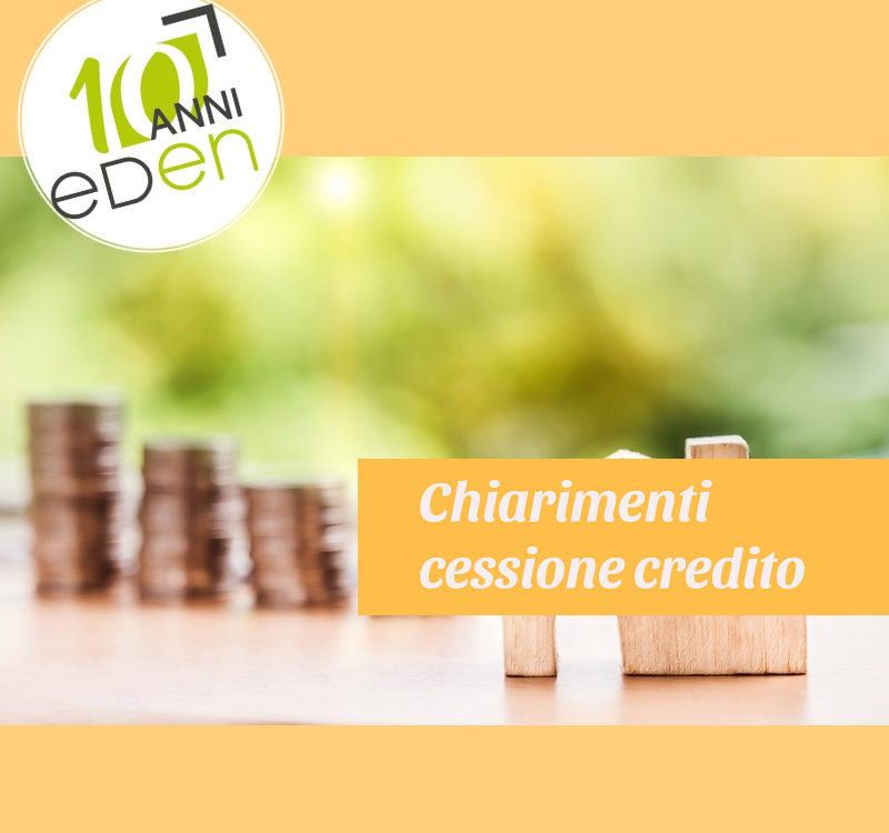 chiarimenti cessione del credito