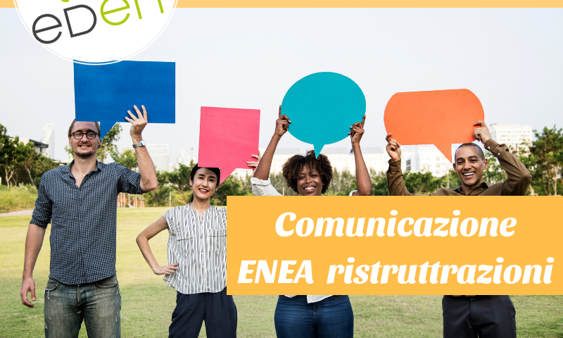 comunicazione enea ristrutturazioni