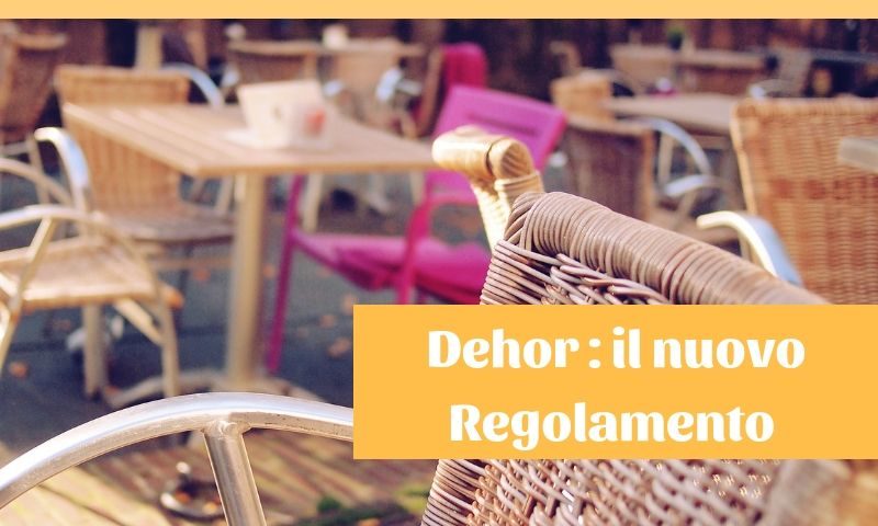 il nuovo regolamento per i dehor, gli spazi esterni dei locali, a Bologna
