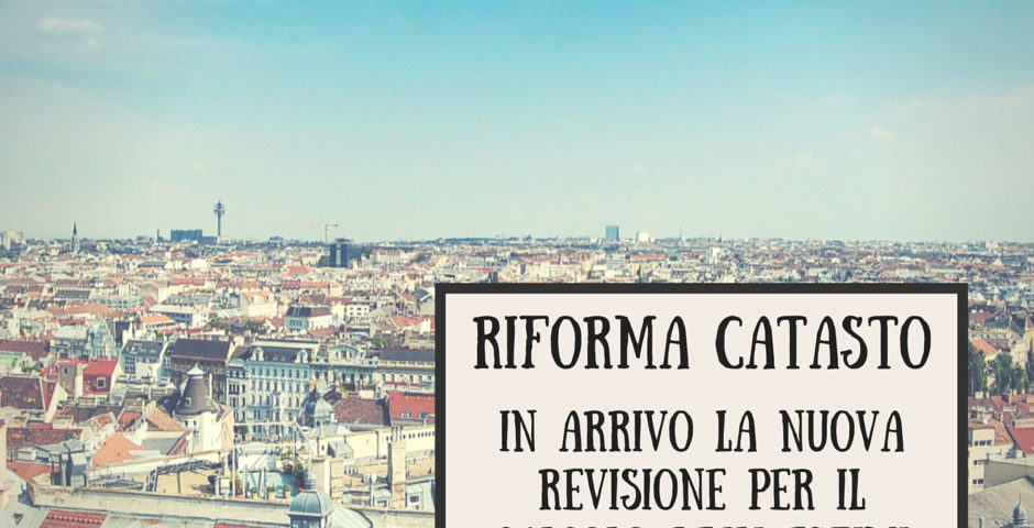 riforma catastale